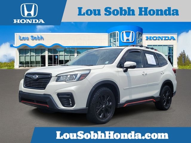 Used 2019 Crystal White Pearl Subaru Sport image 1