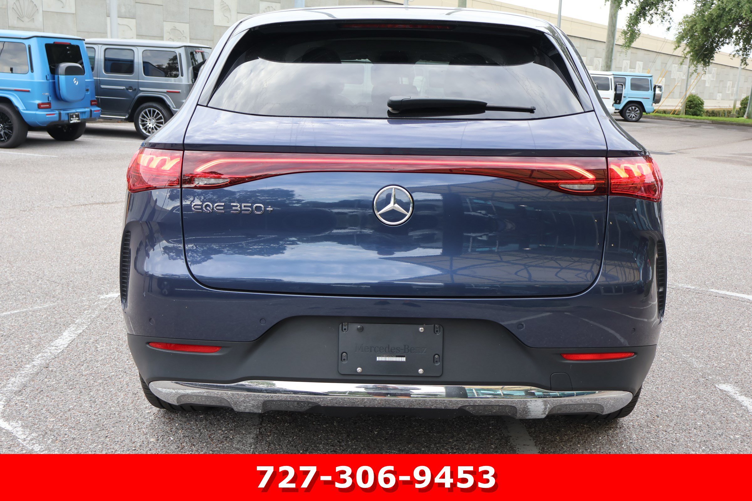 Certified Used 2025 Twilight Blue Metallic Mercedes-Benz EQE 350+ image 8