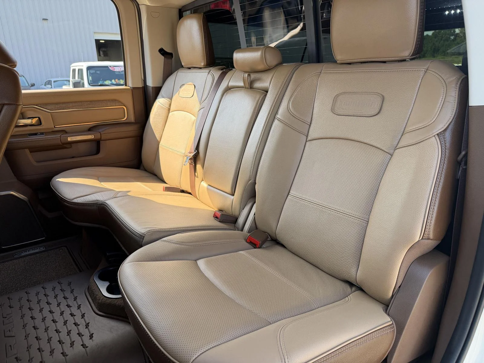 Used 2023 Pearl White Ram Longhorn image 18