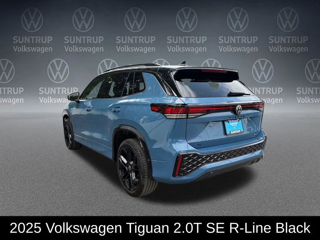 Used 2025 Blue Volkswagen 2.0T SE R-Line Black image 3