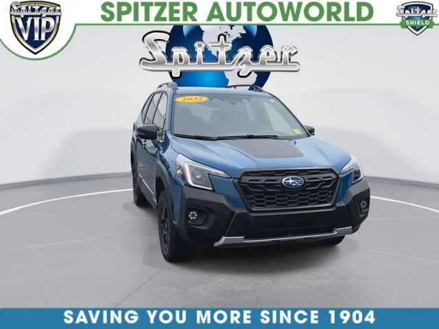 Used 2022 Geyser Blue Subaru Wilderness image 3