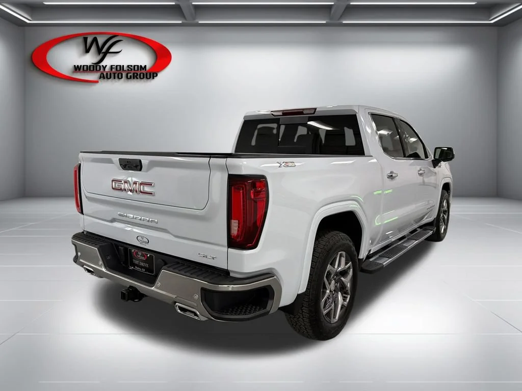 New 2026 Glacier White Tricoat GMC SLT image 6