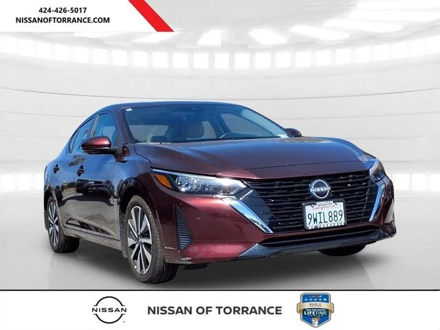 Certified Used 2025 Red Nissan SV image 1