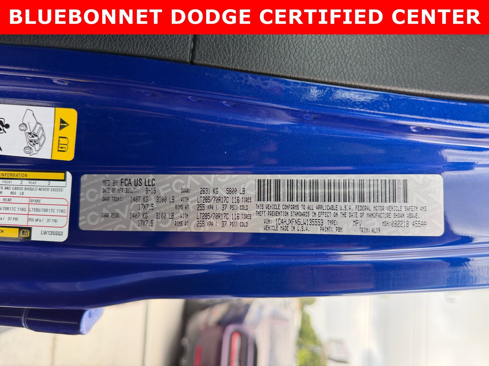 Certified Used 2020 Ocean Blue Metallic Clearcoat Jeep Rubicon image 24