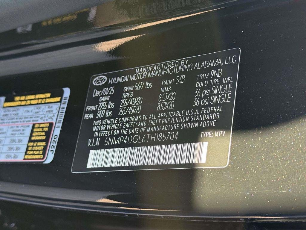 New 2026 Phantom Black Hyundai Limited AWD image 33