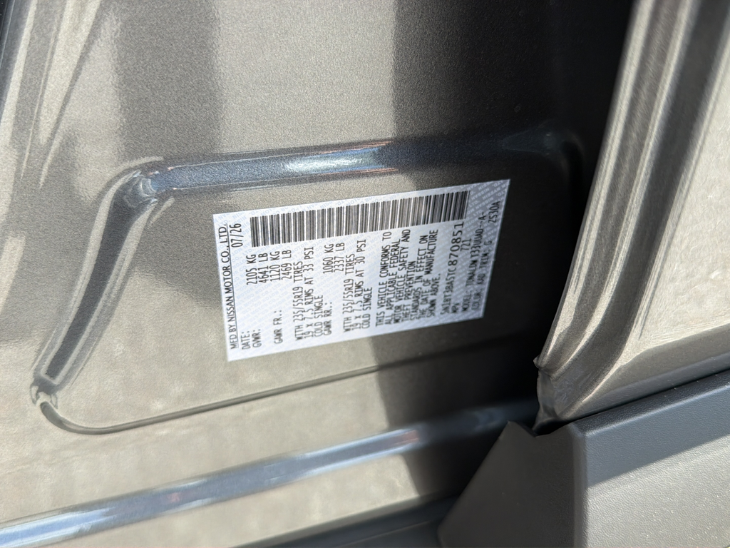 New 2026 Gray Nissan Dark Armor image 47