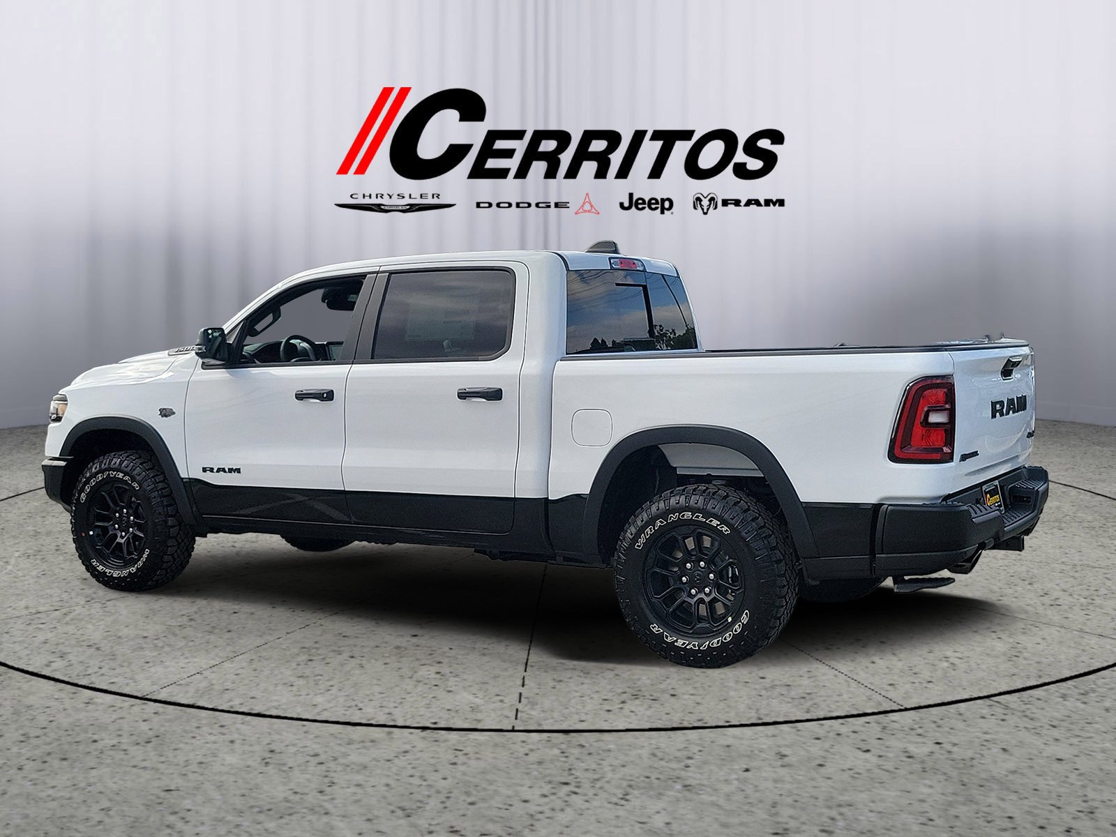 New 2027 Bright White Clear-Coat Exterior Paint RAM Rebel image 2