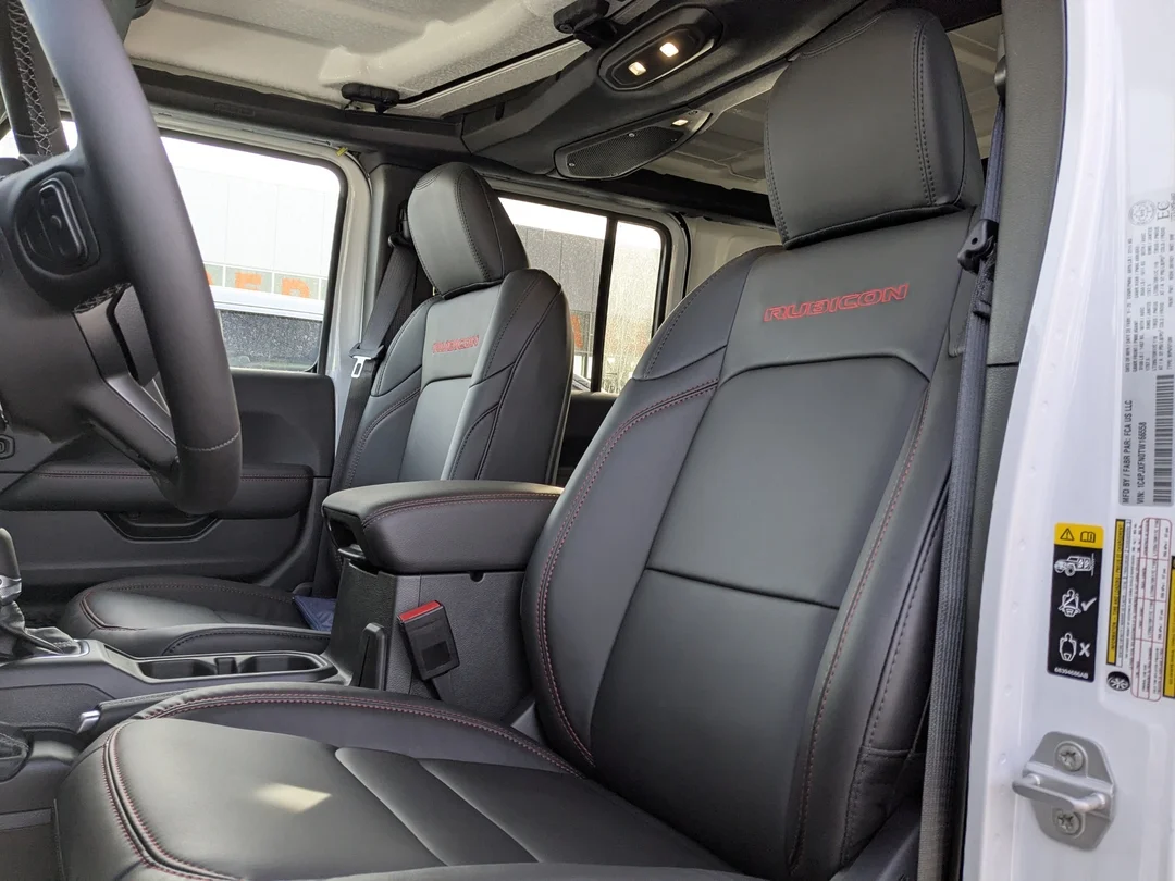 New 2026 White Jeep Rubicon - - 4x4 - Nappa Lthr - 3-Pc Hard Top - 8-Spd Auto - Safety Grp - Conv Grp & More! image 13