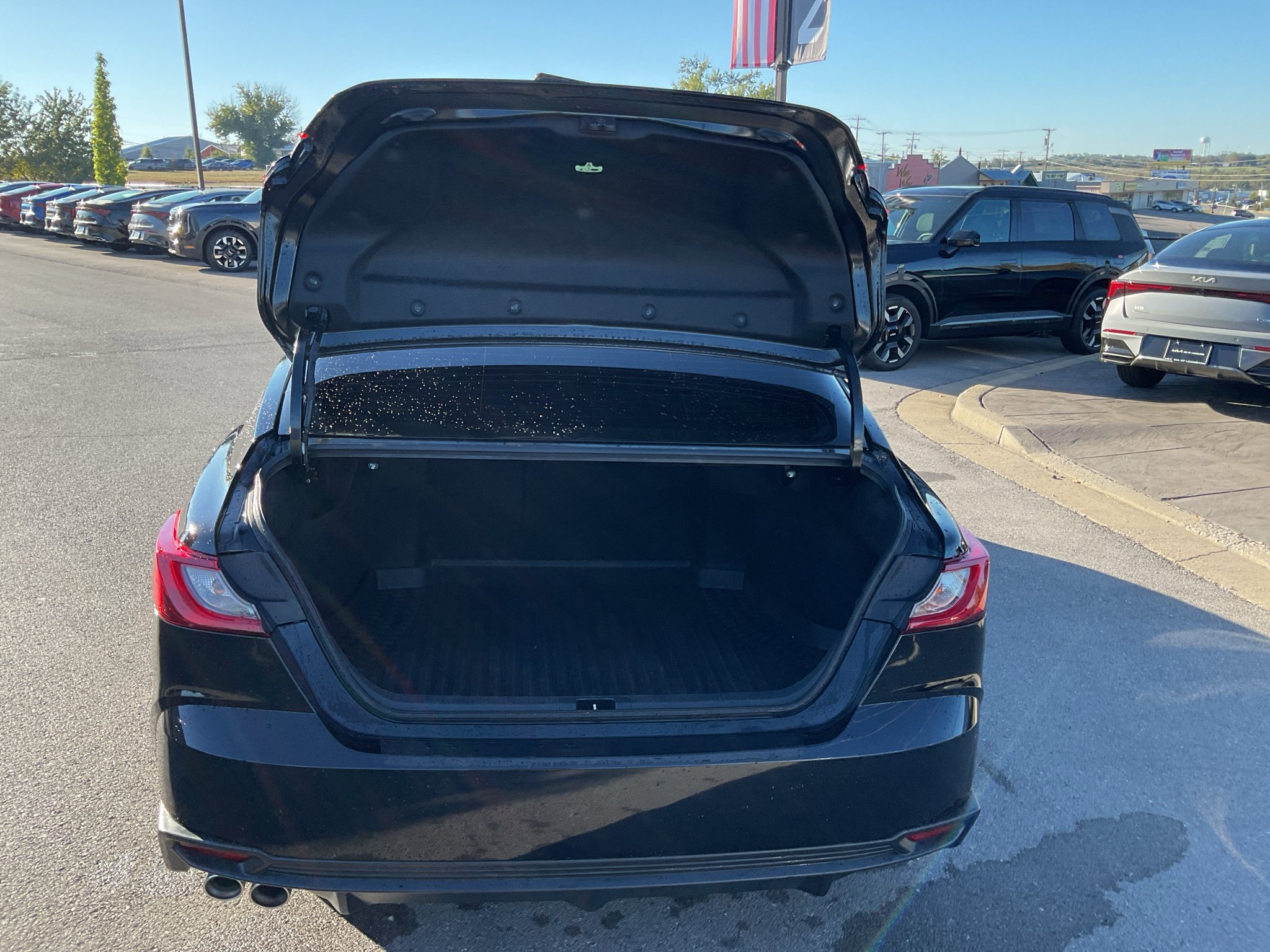 Used 2025 Midnight Black Metallic Toyota SE image 15