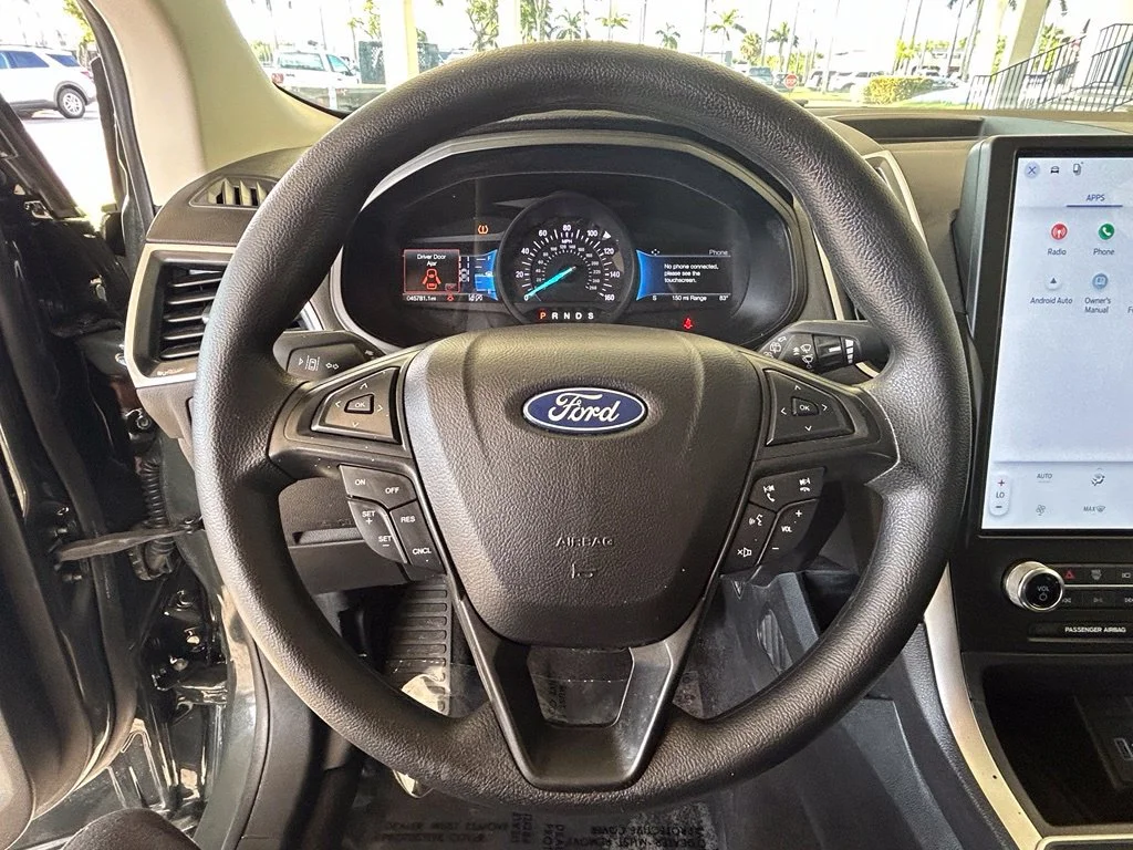 Certified Used 2024 Green Metallic Ford SE image 14