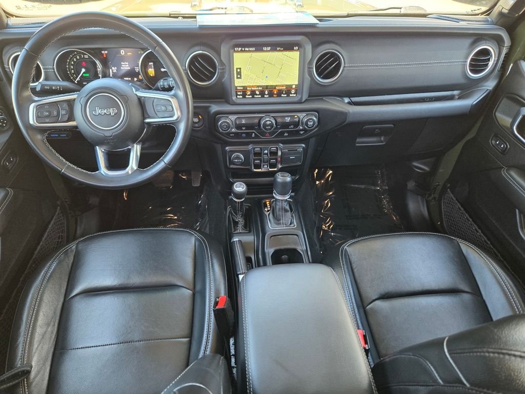 Used 2022 Green Jeep Unlimited Sahara 4xe image 10