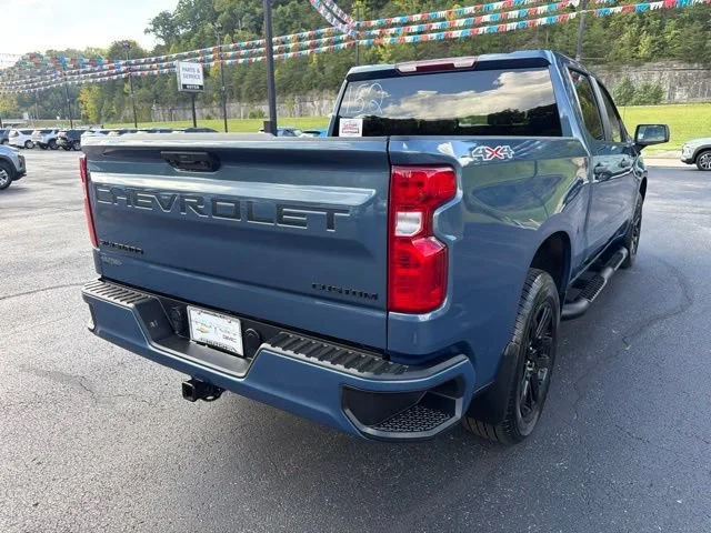Used 2024 Lakeshore Blue Metallic Chevrolet Custom image 3