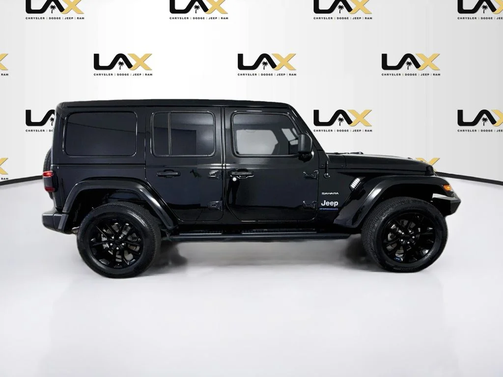 Used 2023 Black Jeep Sahara 4xe image 8