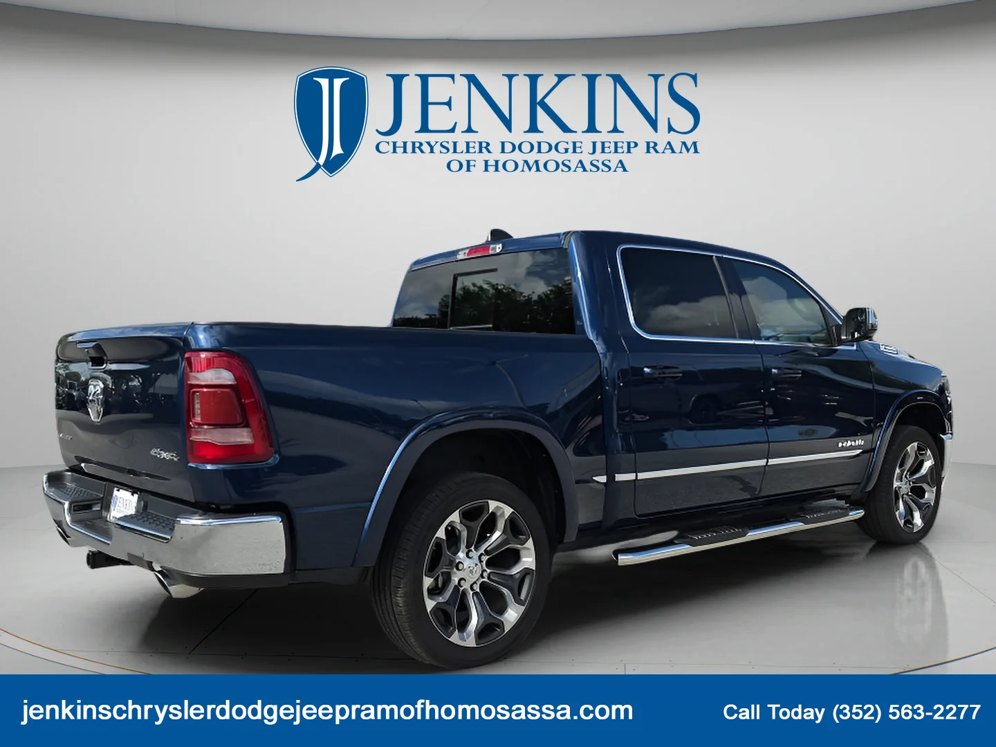 Used 2024 Patriot Blue Pearlcoat Ram Limited image 3