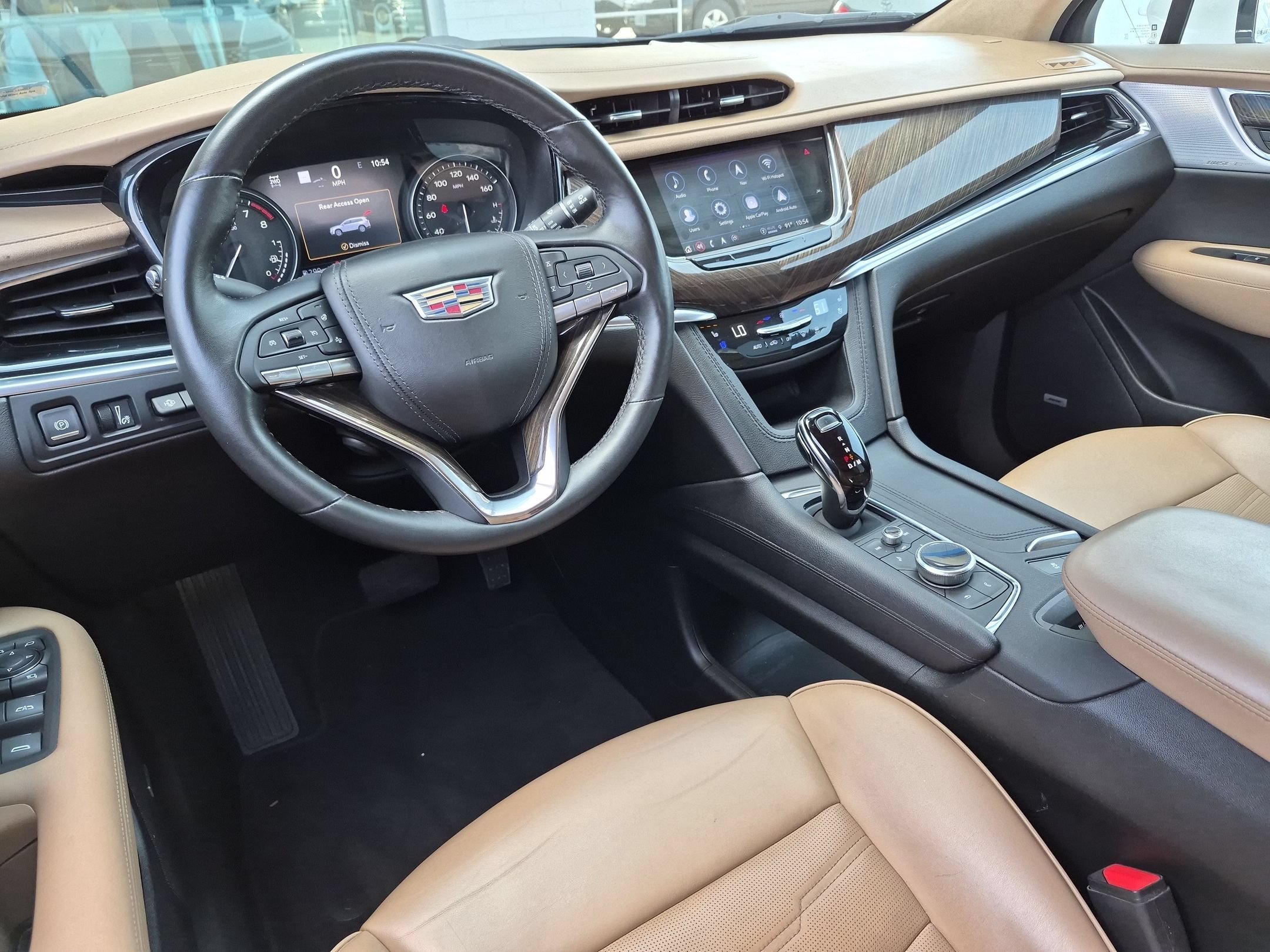 Used 2023 Crystal White Tricoat Cadillac AWD Premium Luxury image 31