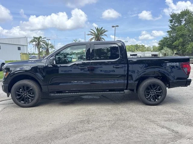 New 2026 Agate Black Metallic Ford XLT image 8