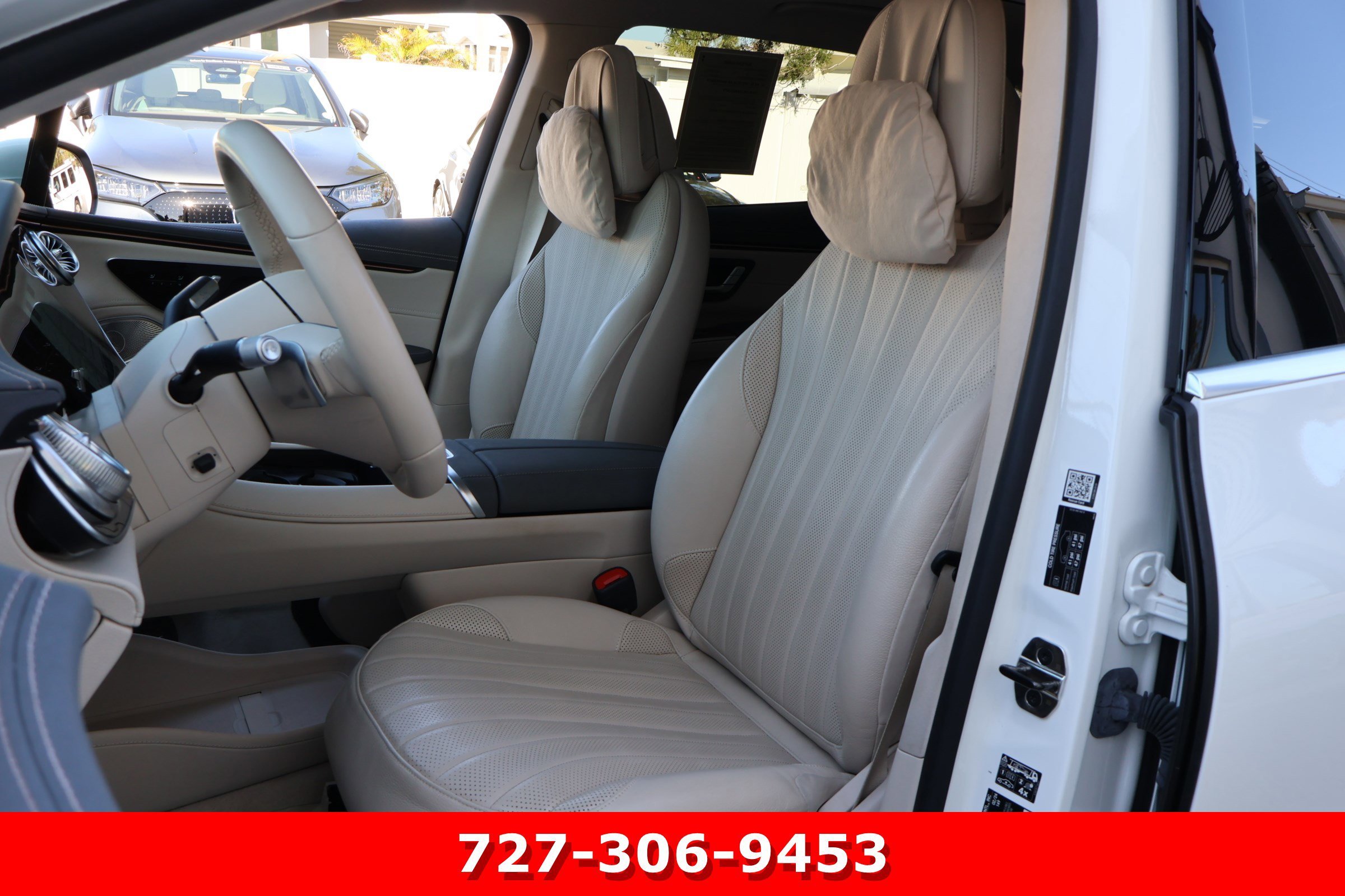 Certified 2024 Mercedes-Benz EQS SUV Base with VIN 4JGDM2DBXRA030851 for sale in Clearwater, FL