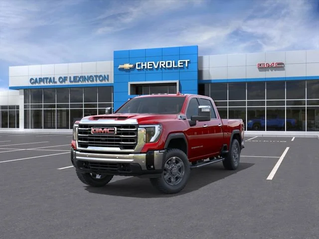 New 2026 Volcanic Red Tintcoat GMC SLT image 8
