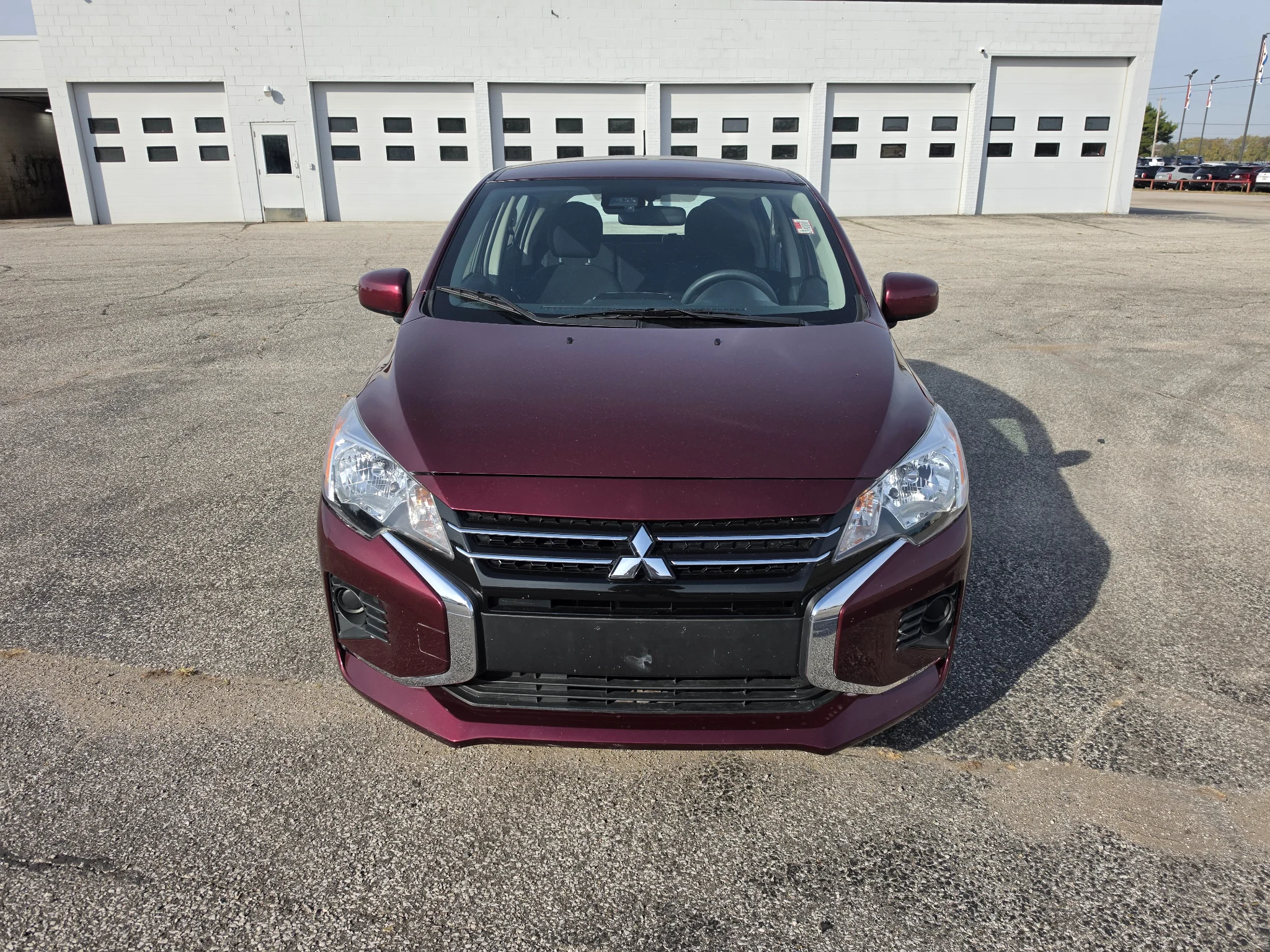 Used 2024 Wine Red Metallic Mitsubishi ES image 9