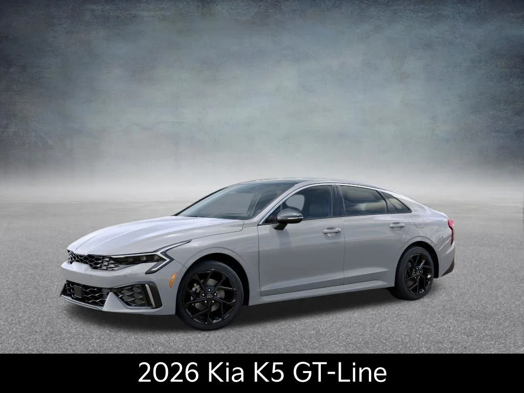 New 2026 Wolf Gray Kia GT-Line FWD image 3
