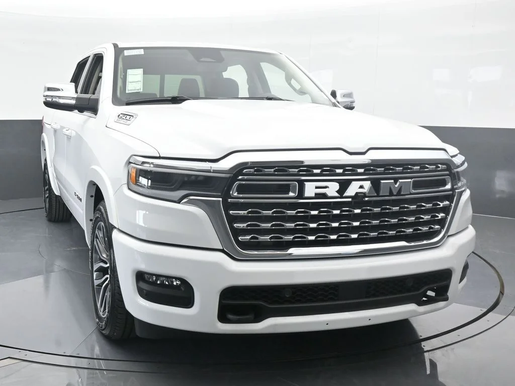 Used 2025 Bright White Clearcoat Ram Limited image 8