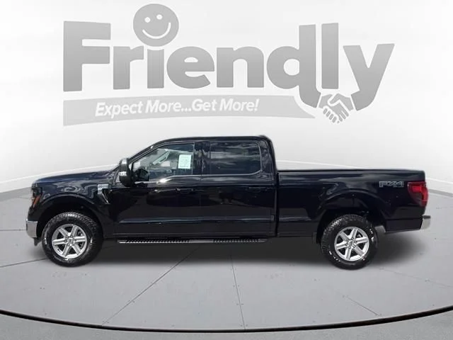 New 2026 Agate Black Metallic Ford XLT image 3