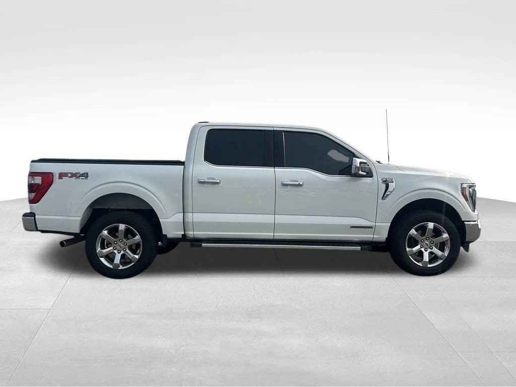 Certified Used 2023 White Metallic Ford Lariat image 6