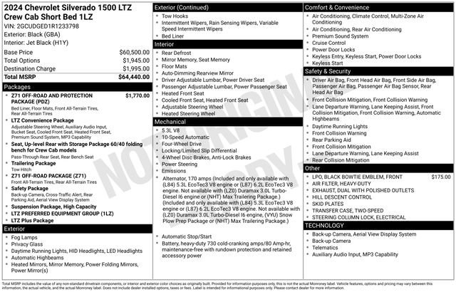 Used 2024 Black Chevrolet LTZ image 24