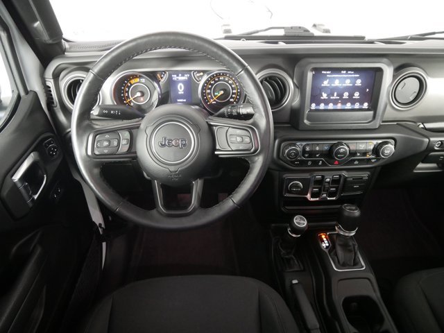 Used 2023 Bright White Clearcoat Jeep Sport S w/ Convenience Pkg & Weather Pkg image 21