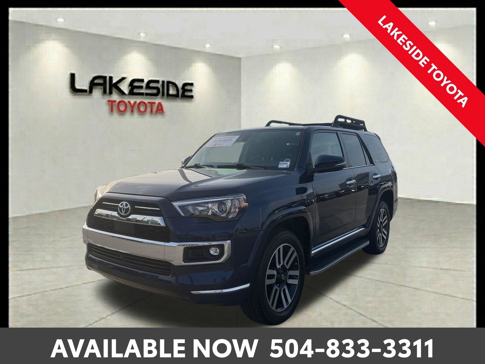 Certified Used 2024 Blue Toyota Limited image 1