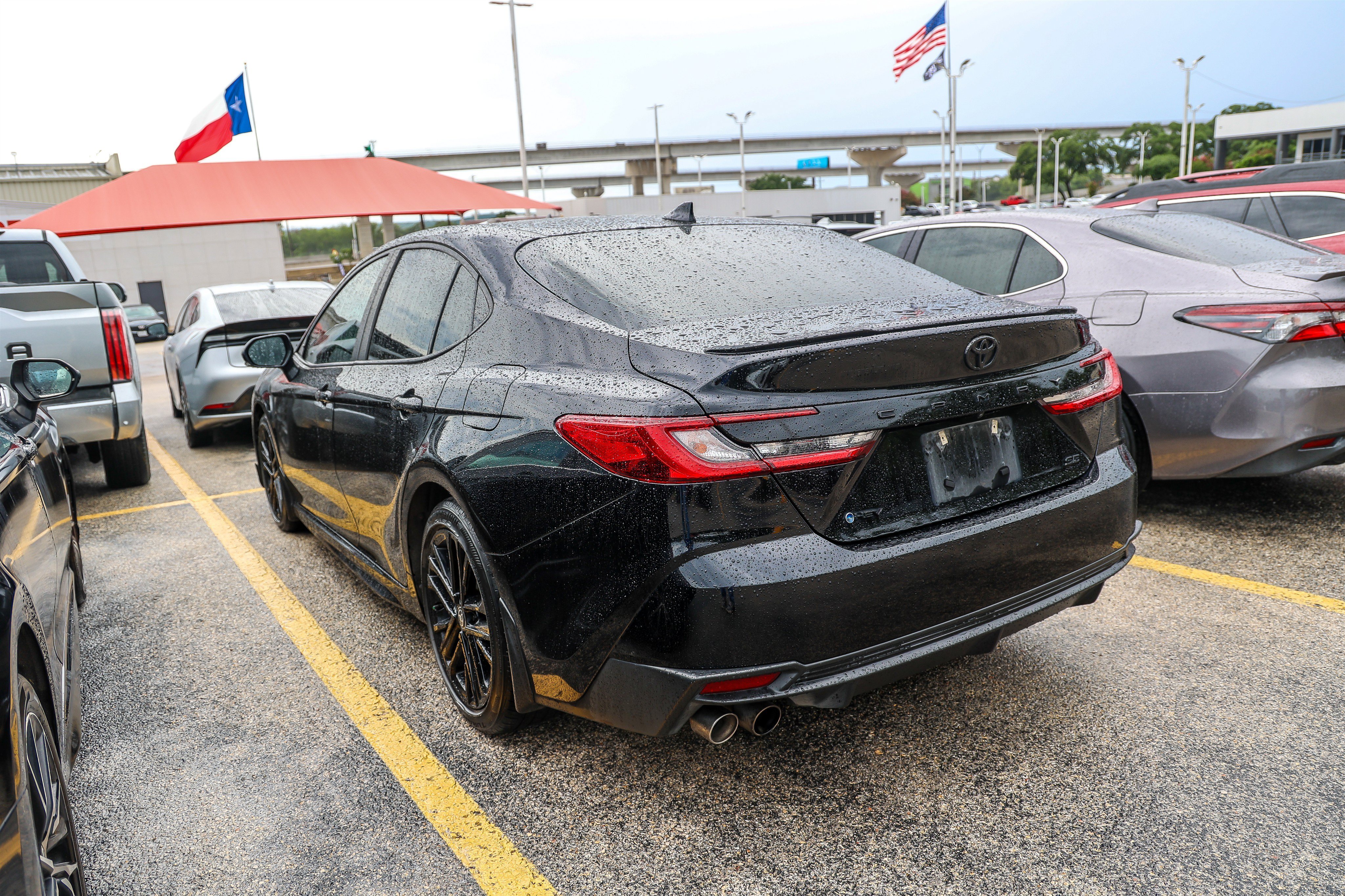 Used 2025 MIDNIGHT BLACK ME Toyota SE image 8