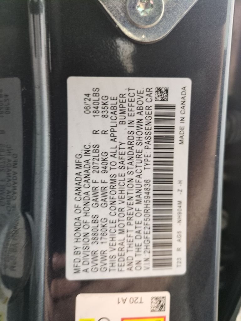 2024 Honda Civic Sport - Photo 32