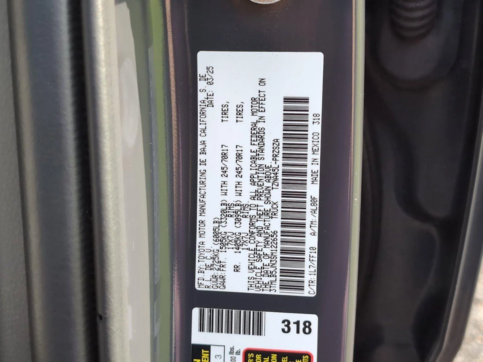 Used 2025 Underground Toyota SR5 image 10