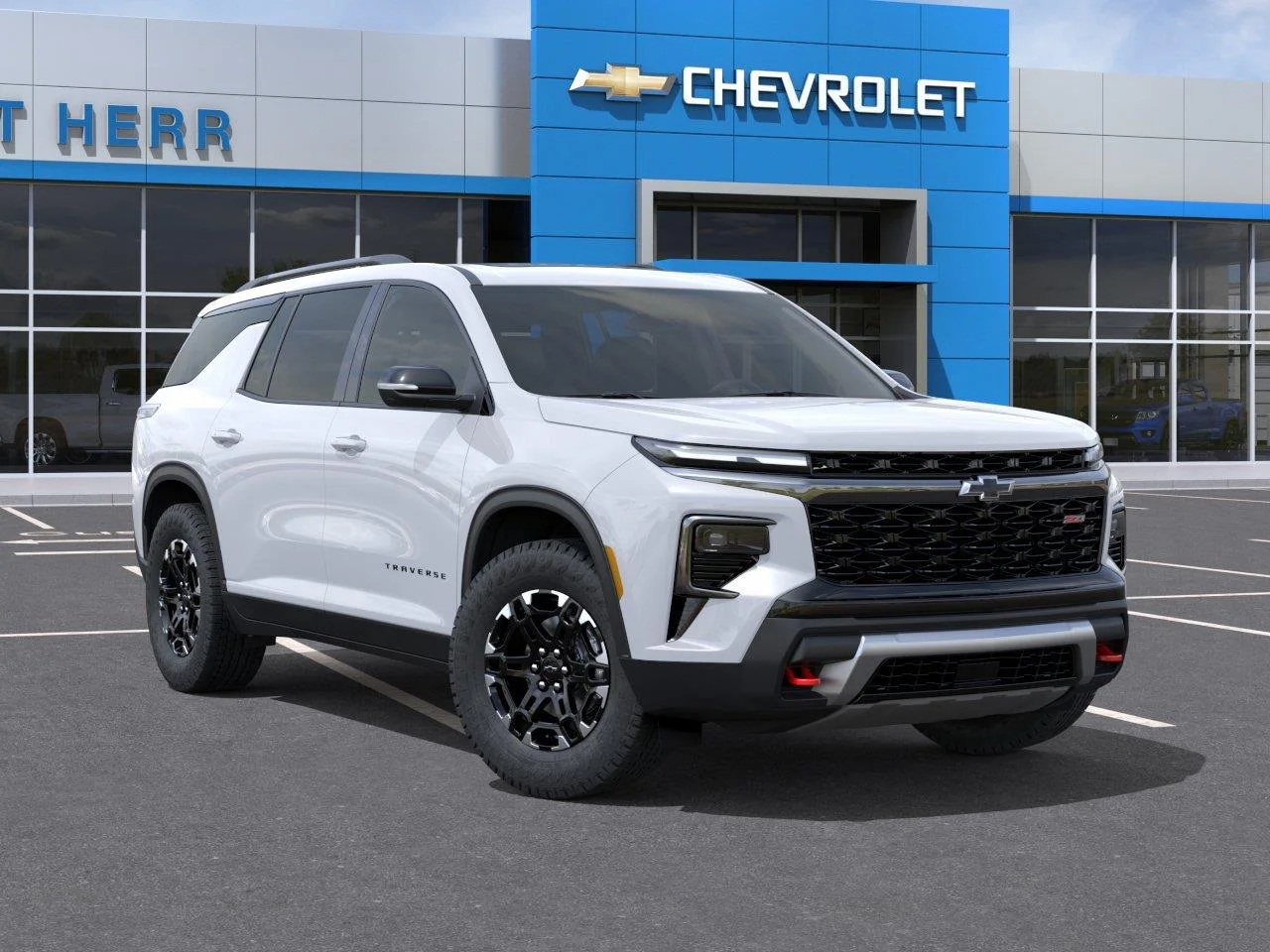 New 2027 Polar White Tricoat Chevrolet Z71 image 7
