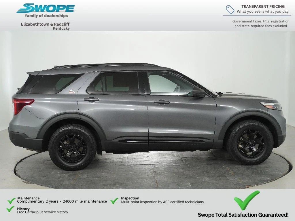 Used 2022 Carbonized Gray Metallic Ford Timberline image 2