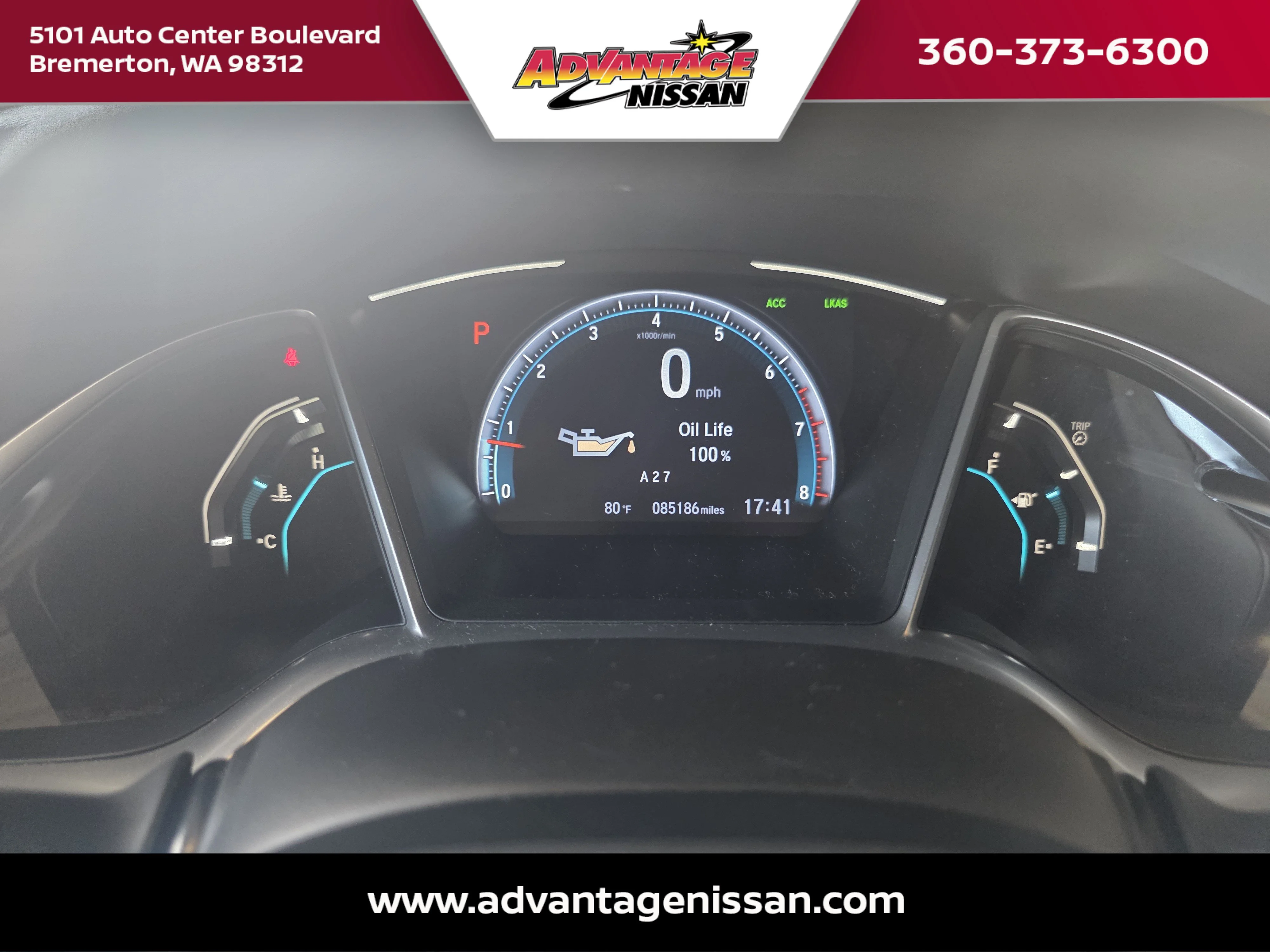 Used 2019 Silver Honda EX image 25