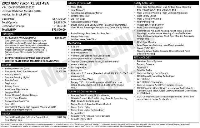 2023 GMC Yukon XL SLT - Photo 33