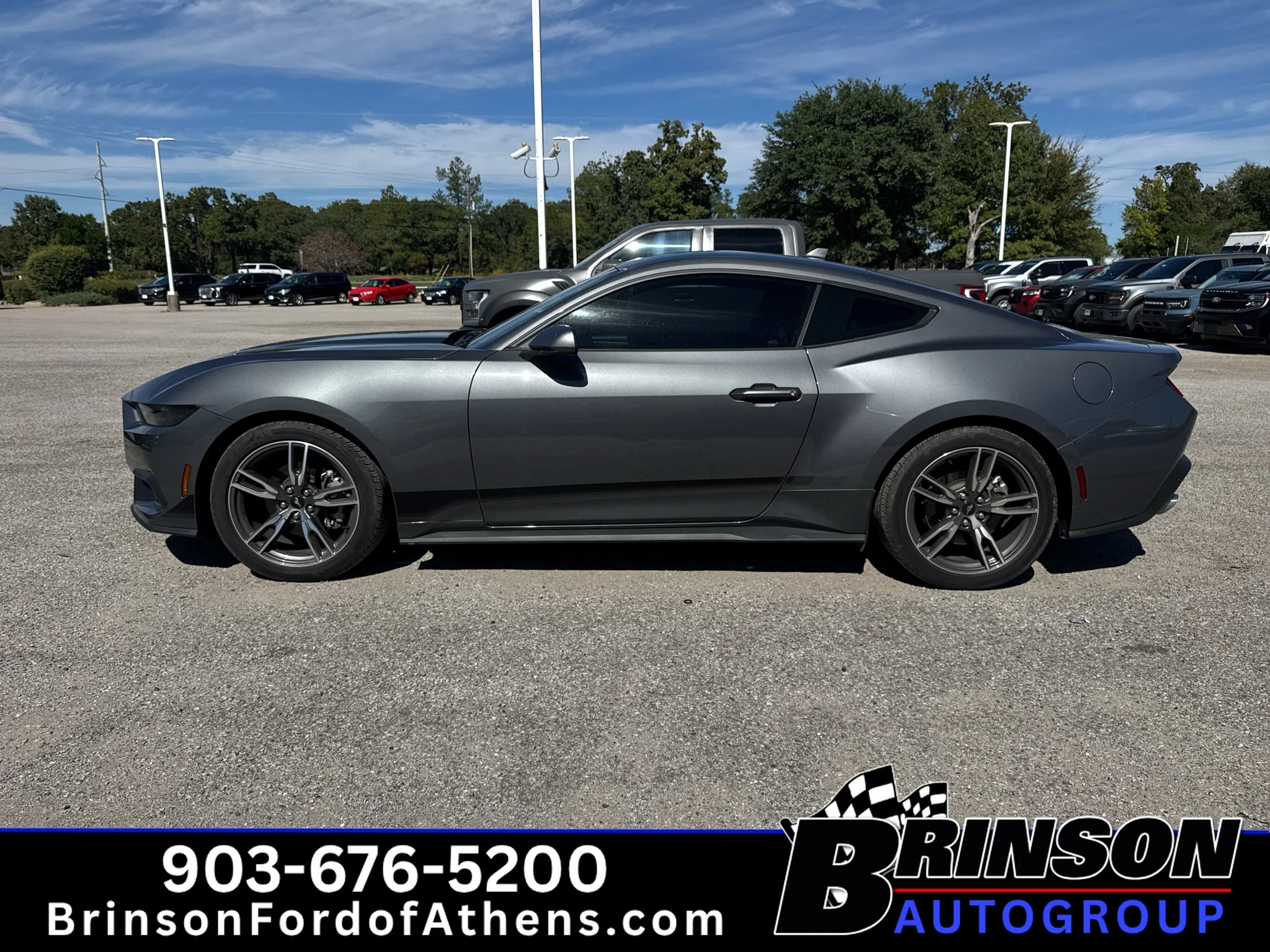 Used 2025 Carbonized Gray Metallic Ford EcoBoost image 8