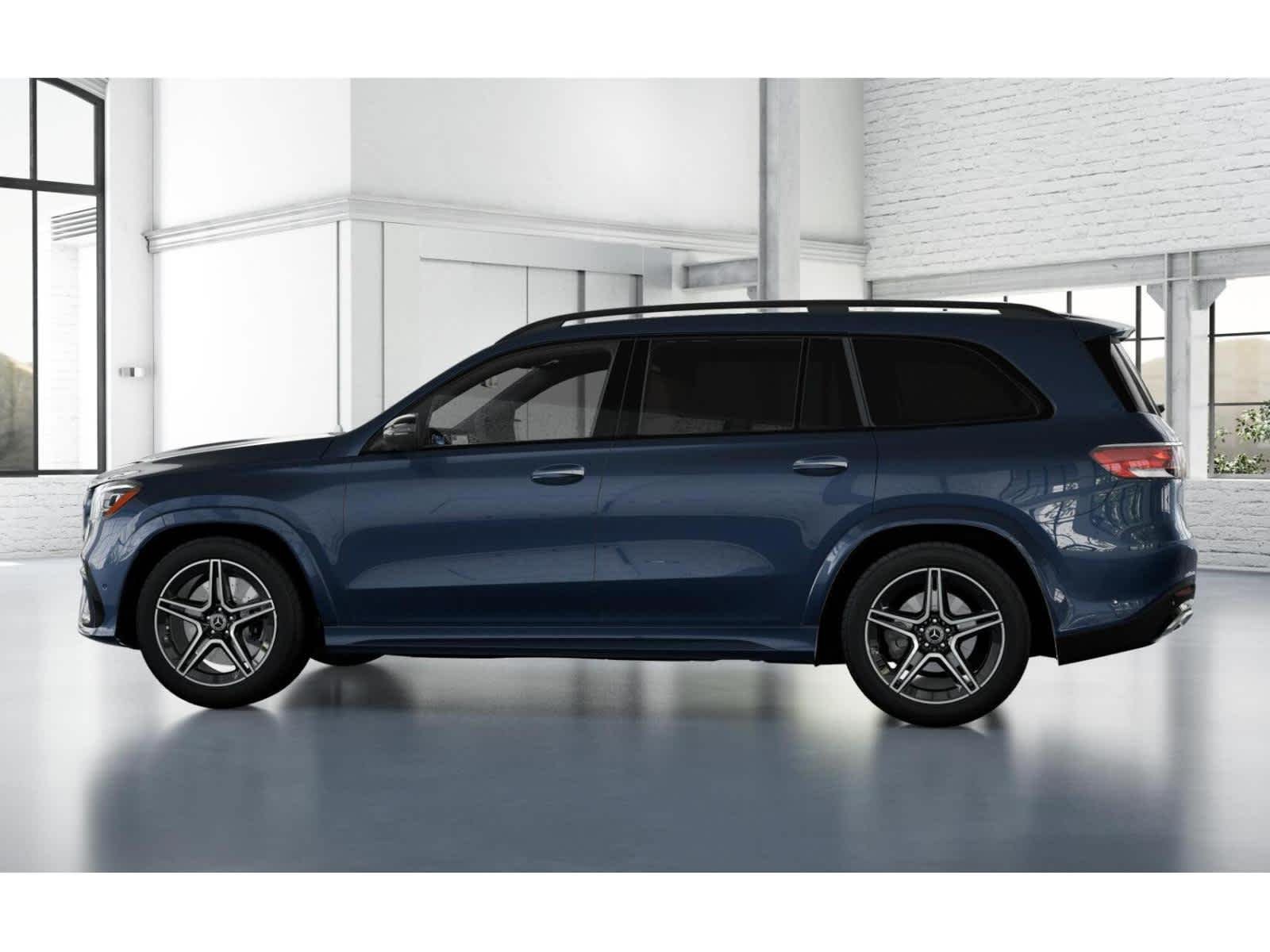 Nuevo Mercedes-Benz GLS 450 azul crepúsculo metalizado 2026, imagen 73