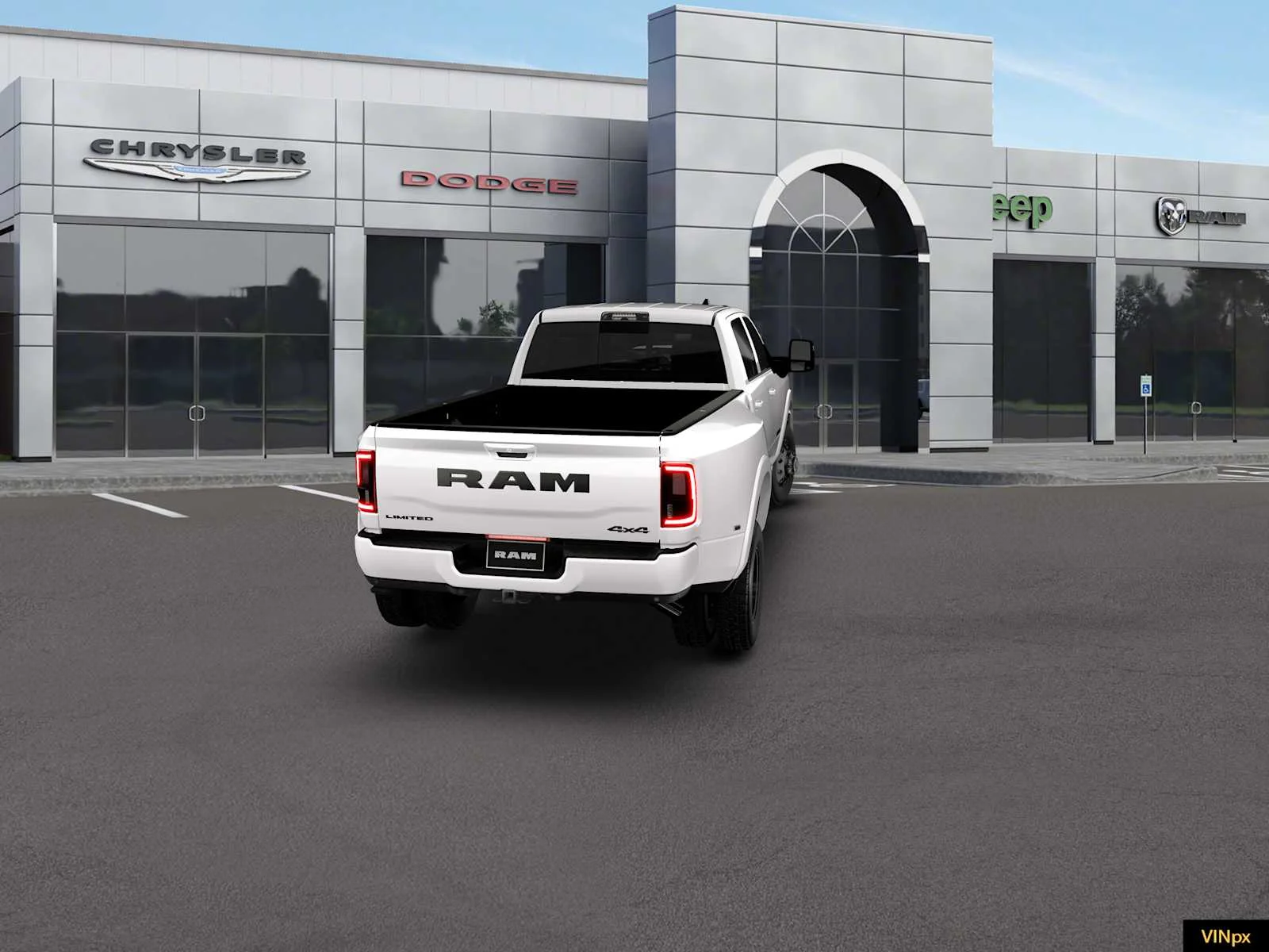 New 2026 Bright White Clear-Coat Exterior Paint RAM Limited image 14