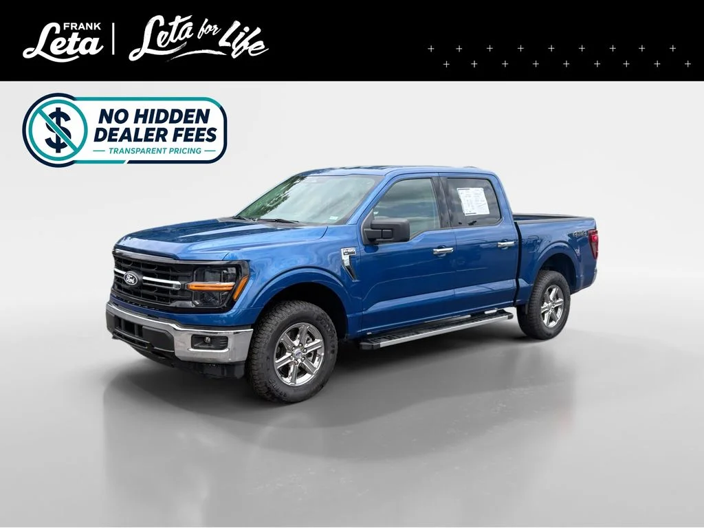 Used 2025 Blue Metallic Ford XLT image 1