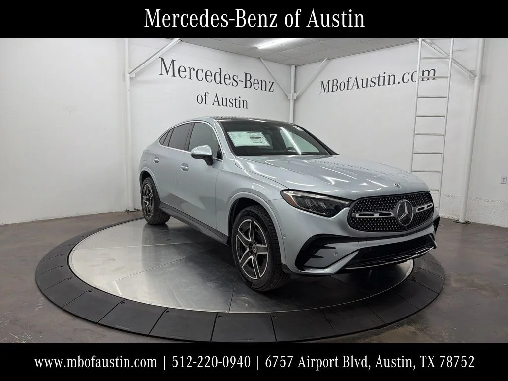 Used 2026 Silver Mercedes-Benz GLC 300 Coupe image 1