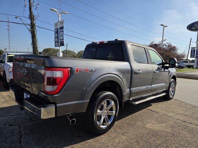 Used 2022 Carbonized Gray Metallic Ford LARIAT image 5