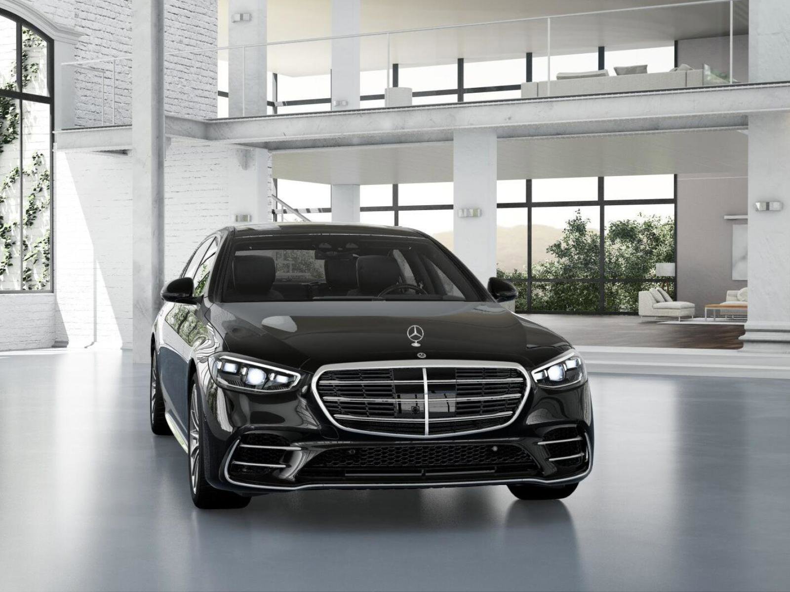 New 2026 Obsidian Black Metallic Mercedes-Benz S 580 image 8