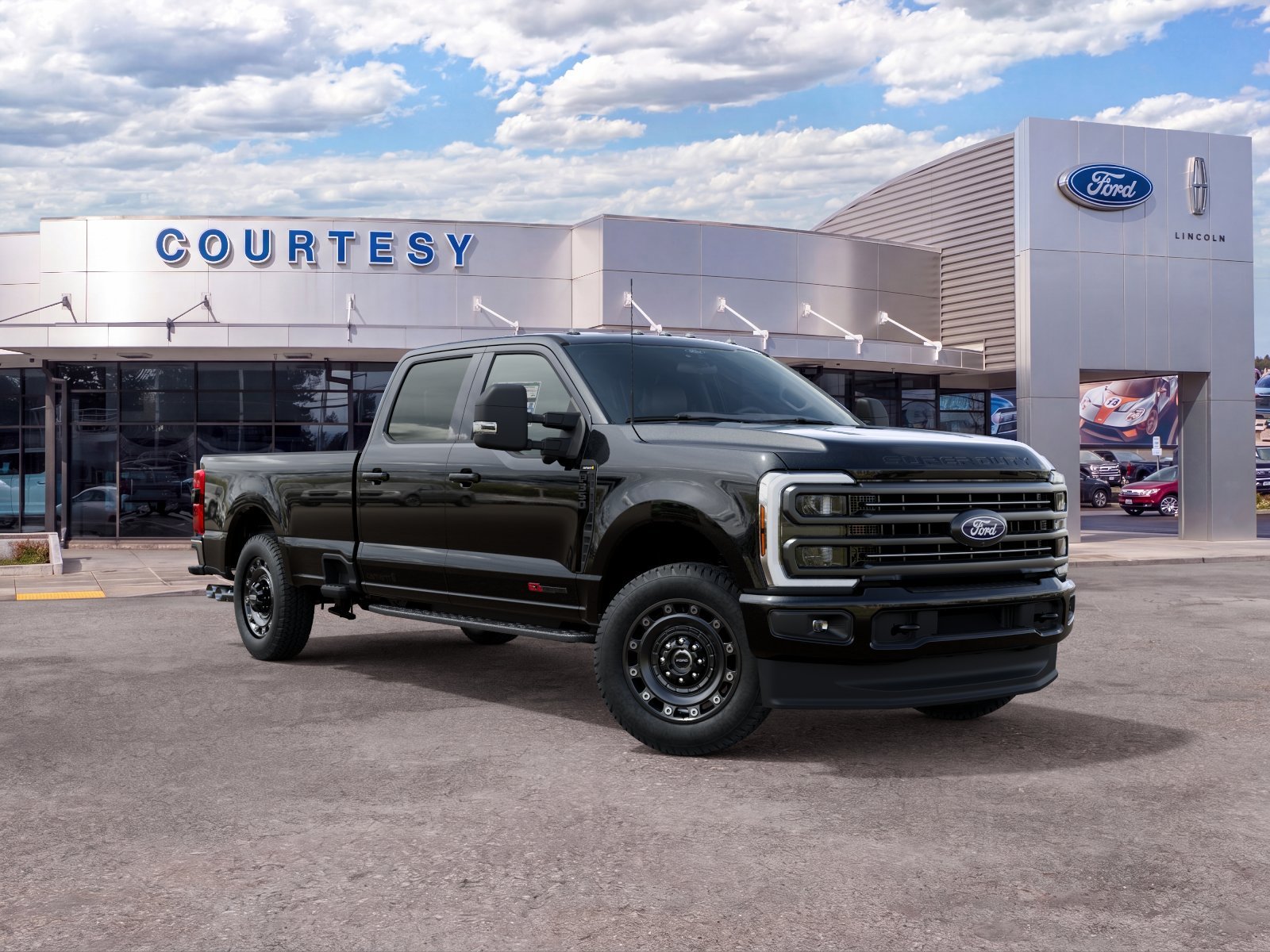 New 2027 Agate Black Metallic Ford F-350® XLT image 4