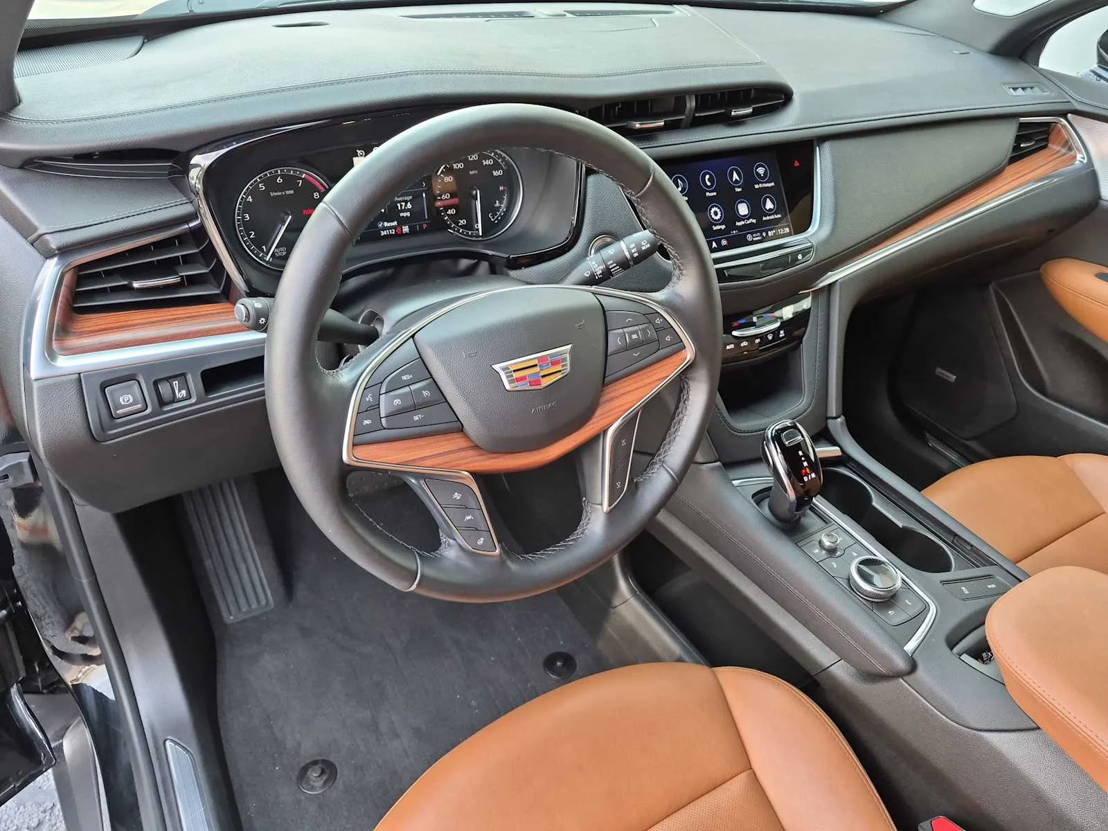 Used 2023 STELLAR BLACK METALLIC Cadillac AWD Premium Luxury image 11