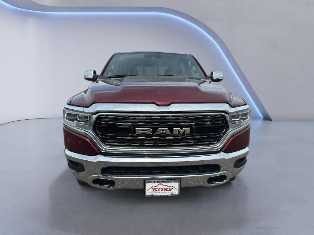 Used 2022 Delmonico Red Pearlcoat Ram Limited image 3