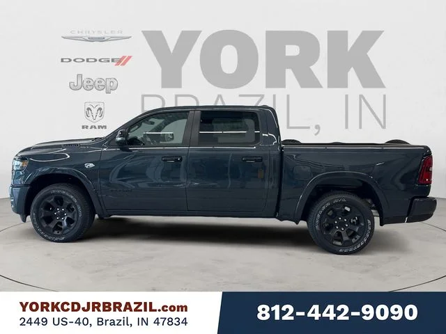 New 2026 Forged Blue Metallic Exterior Paint RAM Big Horn/Lone Star image 2