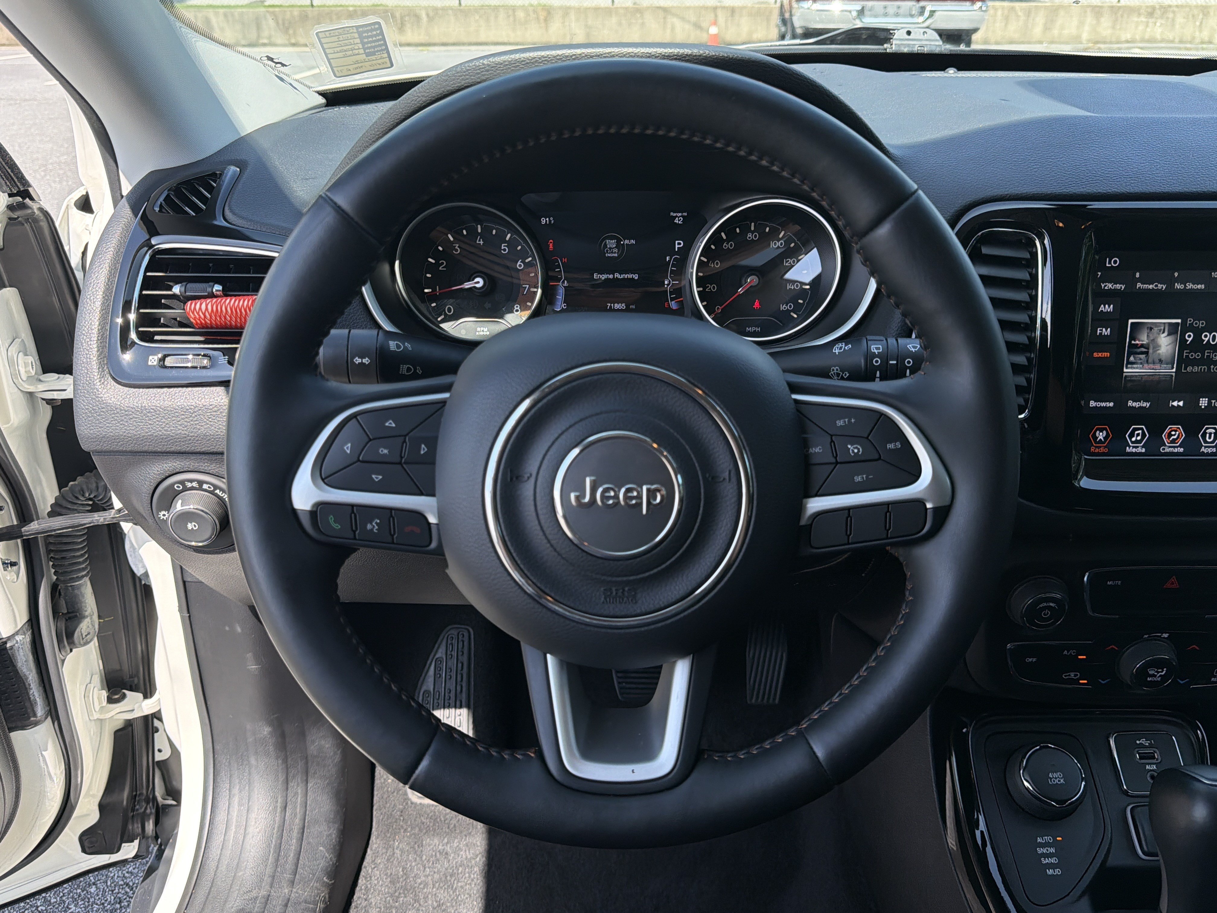 Used 2019 White Clearcoat Jeep Limited image 28