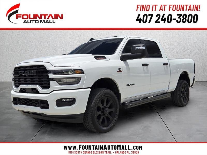 Used 2025 WHITE RAM BIG HORN 4X4 CREW CAB 6